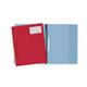 Durable Clear View Presentation Project Folder Report File - 25 Pack - A4+ Blue