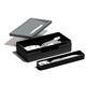 Durable VARICOLOR Stationery Organiser Case Pen Pencil Desk Storage Box - Grey