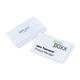 Durable Conference Pin Name Tag Badge Holders + Inserts - 50 Pack - 54 x 90mm