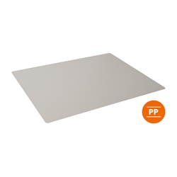 Durable Smooth Non-Slip Desk Mat Keyboard Mouse Pad - 5 Pack - 53x40 cm - Grey