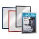 Durable DURAFRAME Self Adhesive Magnetic Signage Frame - 6 Pack - A3 Blue