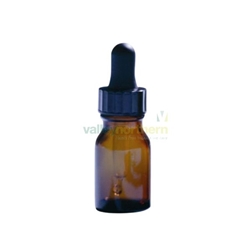 Glass Bottle - Pharmasafe  Dropper Bottles Round - 10ml - Pack 12