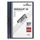 Durable DURACLIP 30 Sheet Document Clip File Folder - 25 Pack - A4 Midnight Blue