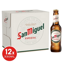San Miguel Premium Lager Beer 330Ml (S)