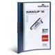 Durable DURACLIP 30 Sheet Document Clip File Folder - 25 Pack - A4 Dark Blue