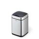 Durable Smart Gesture Motion Sensor Kitchen Bin - Stainless Steel - 6L Silver