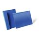Durable Hanging Ticket Holder Label Pocket Document Pouch - 50 Pack - A4 Blue