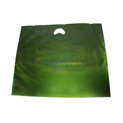 Plastic Bags - Bags - Harrods Green (h)450 x (w)550 x (g)72mm  - Pack 500
