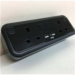 Nucleus 2 UK Socket Power Module with Dual A USB Charging