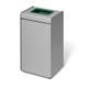 Durable 55L Glass Waste Bin - Sheet Steel Recycling Separation Bin - DURASORTÂ®