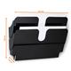 Durable A4 Magnetic Literature Holder - Dual Wall Display - FLEXIPLUS - Black
