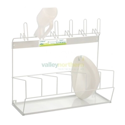 Dispensers - Confidence  White Urinal/Bedpan Rack