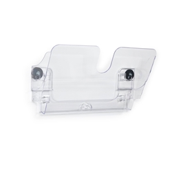 Durable A4 Magnetic Literature Holder - Wall-Mounted Display - FLEXIPLUS - Clear