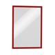 Durable DURAFRAME Magnetic Document Signage Frame for Metal - 5 Pack - A3 Red