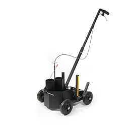 Durable DURALINE EasyTrack Floor Marking Trolley - Adjustable Spray Paint Tool