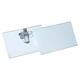 Durable COMBI CLIP Clip & Pin Name Badge ID Holder + Inserts - 50 Pack - 54x90mm