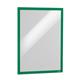 Durable DURAFRAME Self Adhesive Magnetic Signage Frame - 2 Pack - A3 Green