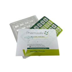 Tablet Trays - Pharmasafe® Disposable Tablet Trays inc cards & Flat seals  - Pack 250