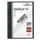 Durable DURACLIP 30 Sheet Document Clip File Folder - 25 Pack - A4 Dark Green