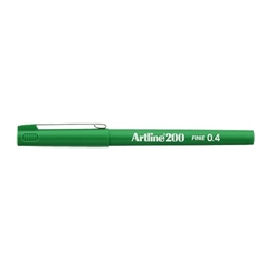 Artline 200 Fineliner Pen Fine GREEN (Pack of 12) EK200GR