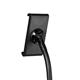 Durable TOUGH Anti-Theft Lock Goose Neck Tablet Holder Floor Stand - Black