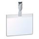 Durable Conference Clip Name Tag ID Badge Holder + Cards - 25 Pack - 60 x 90mm