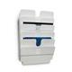 Durable FLEXIPLUS 6 Wall Mounted Literature Holder - A4 Landscape - White