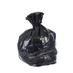 Sacks - Black Refuse Sacks Flat Pack - 120 Gauge  - Pack 200