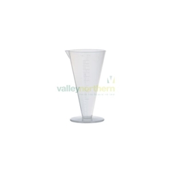 Plastic Measures - Precision  Plastic Conical Measure - 100ml