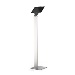 Durable Aluminium Tablet Holder iPad Floor Exhibition Stand - Rotates & Locks