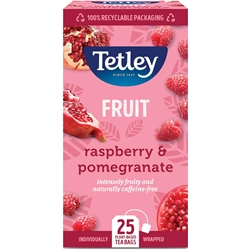 Tetley Raspberry and Pomegranate Tea Bags (Pack of 25) 1580A