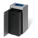 Durable 55L Paper Waste Bin - Sheet Steel Recycling Separation Bin - DURASORTÂ®
