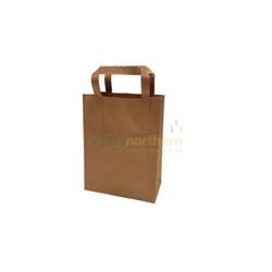 Paper Bags - ProPac  Brown Kraft Bag - (h)225 x (w)175 x (g)90mm - Pack 250