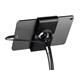 Durable TOUGH Anti-Theft Lock Goose Neck Tablet Holder Floor Stand - Black