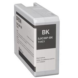 Epson SJIC36P BK Black Ink Cartridge (C13T44C140)