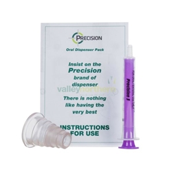 Oral Syringe - Precision  Purple Oral Syringes - 5ml - Pack 50
