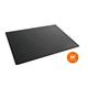 Durable Clear Overlay Desk Mat Notes Protector Pad - 5 Pack - 53x40 cm - Black
