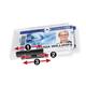 Durable PUSHBOX Trio 3 Card Security Pass ID Holder - 10 Pack - Clear