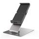 Durable Aluminium Foldable Tablet Holder iPad Desk Stand - Lockable & Rotatable