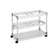 Durable 2 Level Suspension File Trolley - for 200 A4 Folders - Grey