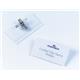 Durable COMBI CLIP Clip & Pin Name Badge ID Holder + Inserts - 50 Pack - 54x90mm