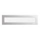 Durable DURAFRAME TOP Magnetic Signage Title Frame for A4 - 5 Pack - Silver