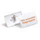 Durable CLICK FOLD Convex Clip & Pin Name Tag Badge Holder - 25 Pack - 54 x 90mm
