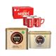 Nescafe Gold Blend Original + Decaffeinated Tins + Free Mugs