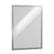 Durable DURAFRAME Self Adhesive Magnetic Signage Frame - 6 Pack - A3 Silver
