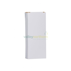 White Cardboard Cartons Folding Box  - PurePac  Tablet Cartons - (h)118 x (w)48 x (d)23mm - Pack 250