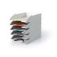 Durable VARICOLOR ECO Stackable Letter Tray Files - 5 Pack - A4+ Colour Coded