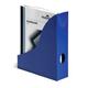 Durable Magazine Rack Document Holder Desk File Organiser - 6 Pack - A4 Blue