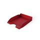 Durable Stackable Letter Tray - Document Paper File - 6 Pack - A4+ Red