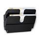 Durable FLEXIBOXX 2 Wall Mounted Literature Holder - A4 Landscape - Black